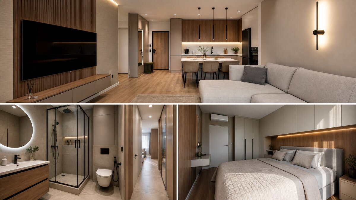 Ремонт квартиры — ЖК Морская Резиденция
